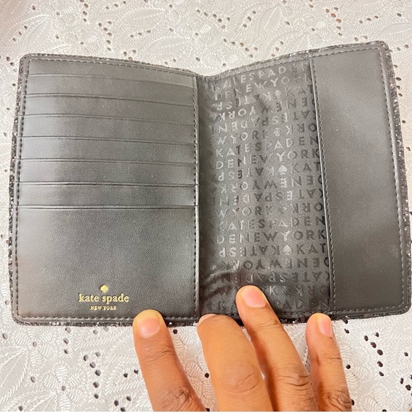 Kate Spade Black Passport Holder - Picture 4 of 9